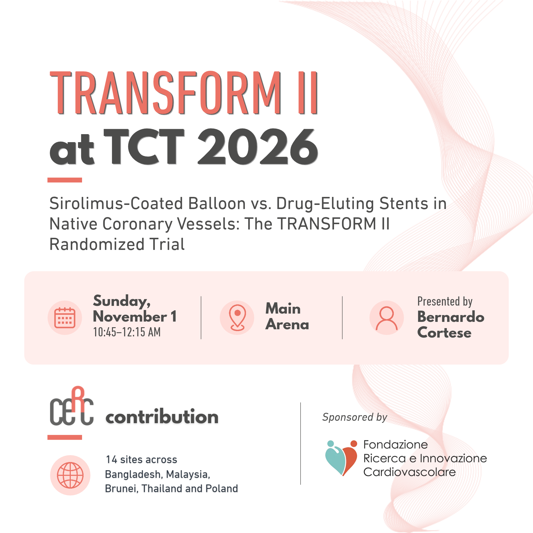 TRANSFORM II trial at TCT 2026